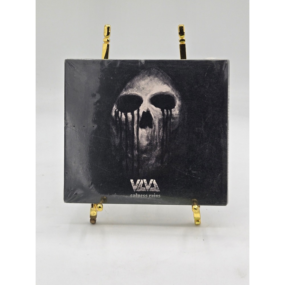 VIVA Sadness‎ Rains CD Album Gothic Metal Black Death Skull Artwork